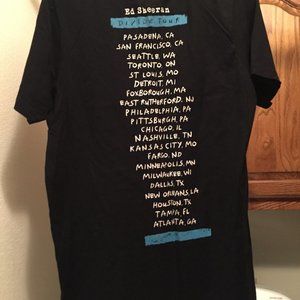 Ed Sheeran Divide Tour Unisex T-Shirt - Official Merch, Soft 100% Cotton, Black (Size S) - View #8